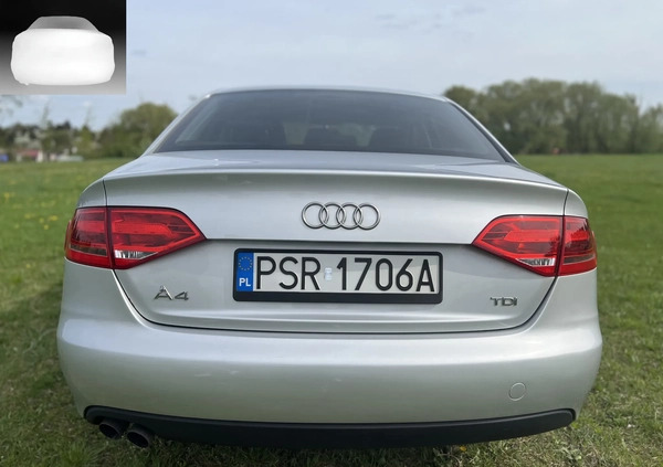 Audi A4 cena 36500 przebieg: 281000, rok produkcji 2011 z Niemcza małe 466